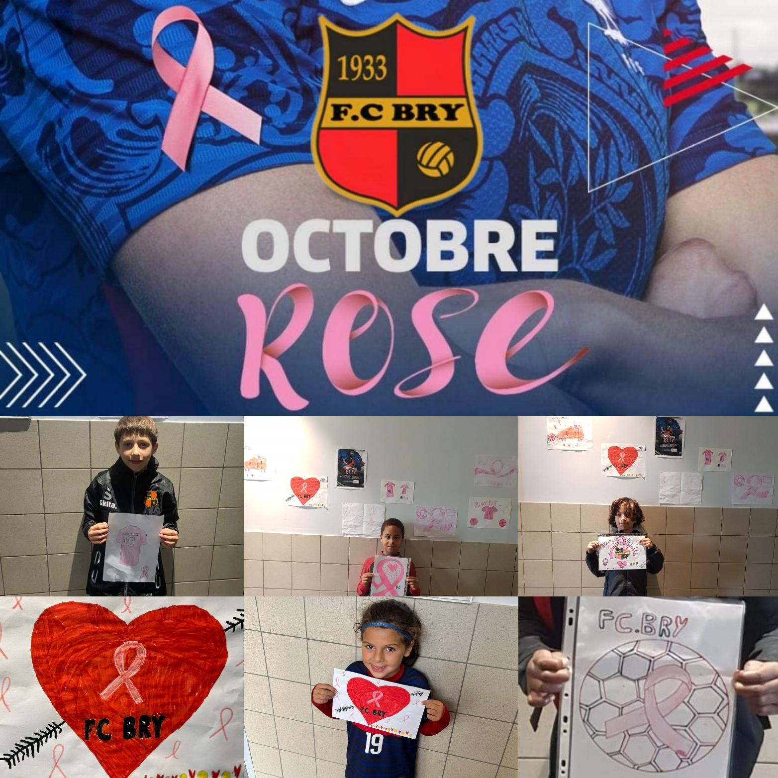 Octobre rose dessin des enfants