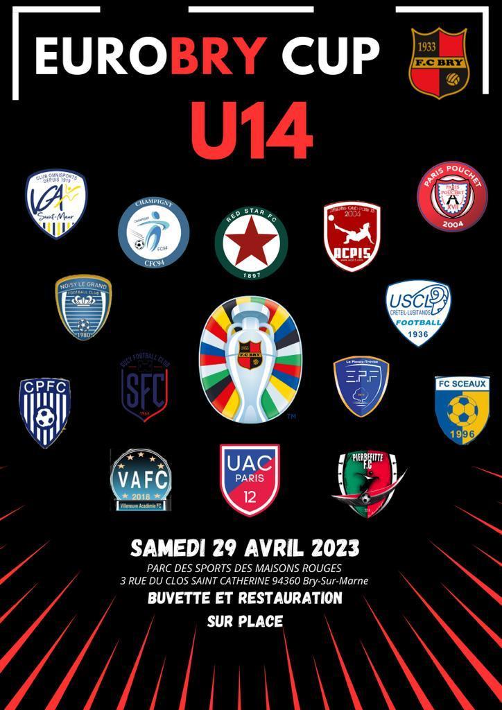 Tournoi bry cup u14